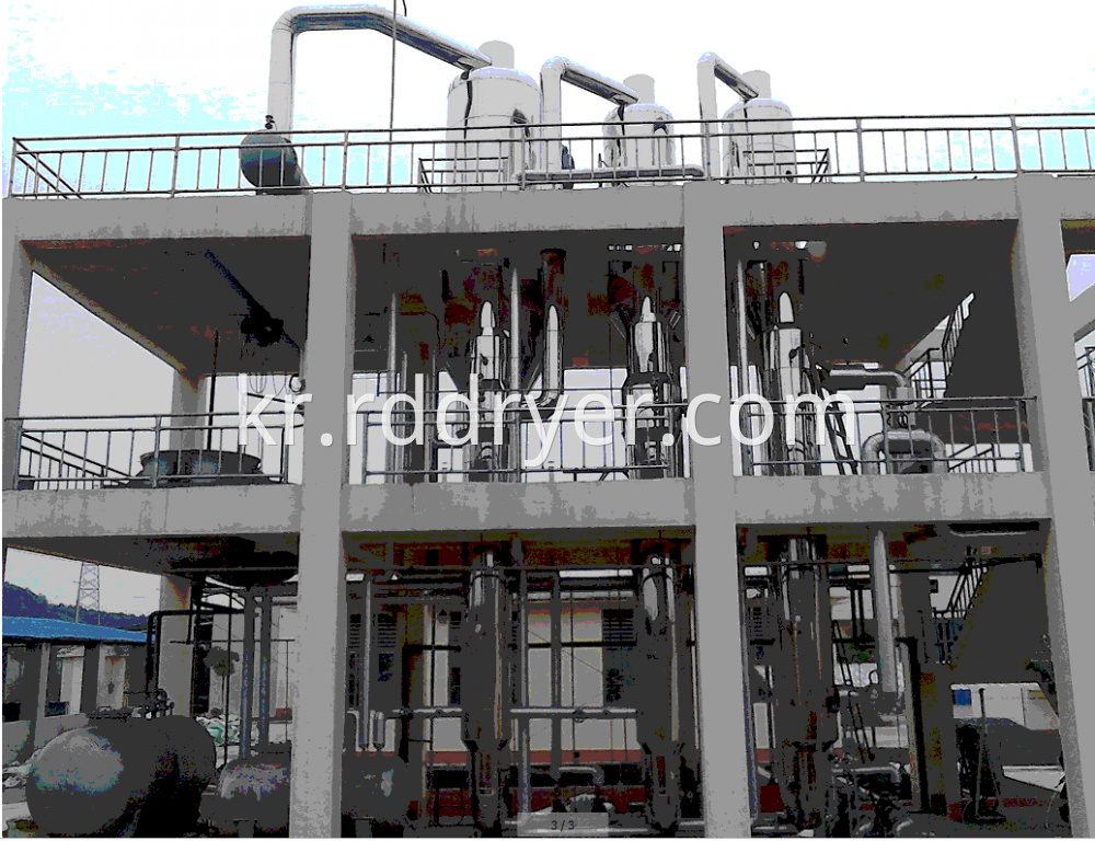 Continuous Crystallization Evaporator for Yeast Waste Water